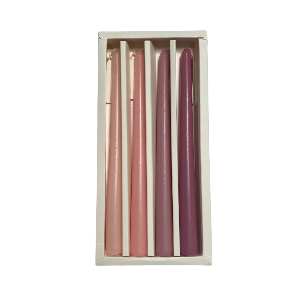 Isabel Candle Set - Ombre Pink