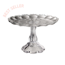 Load image into Gallery viewer, Mario Luca Giusti Girasole Cake Stand Clear
