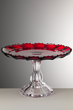 Load image into Gallery viewer, Mario Luca Giusti Girasole Cake Stand Red
