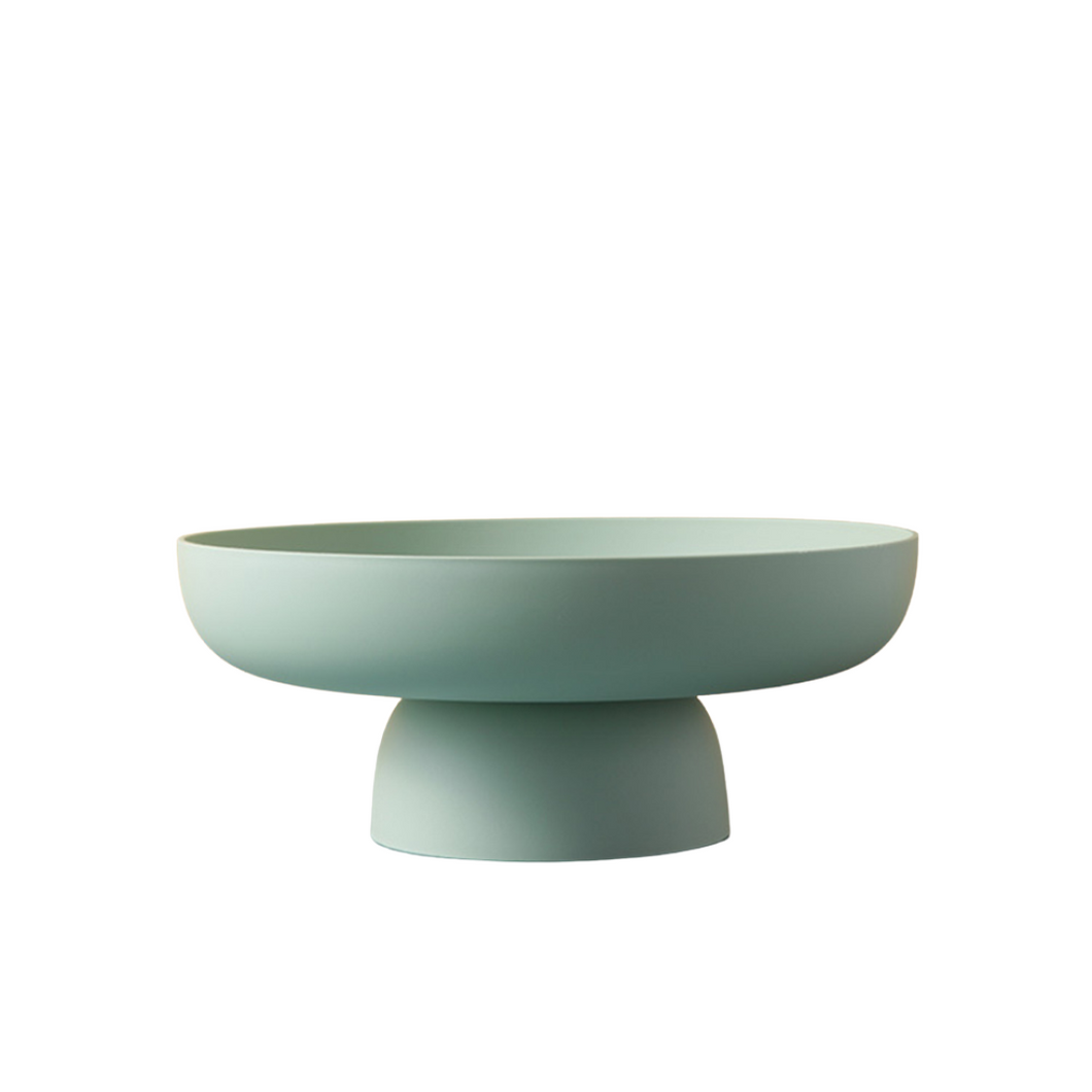 Isabella Pedestal Fruit Bowl - Green