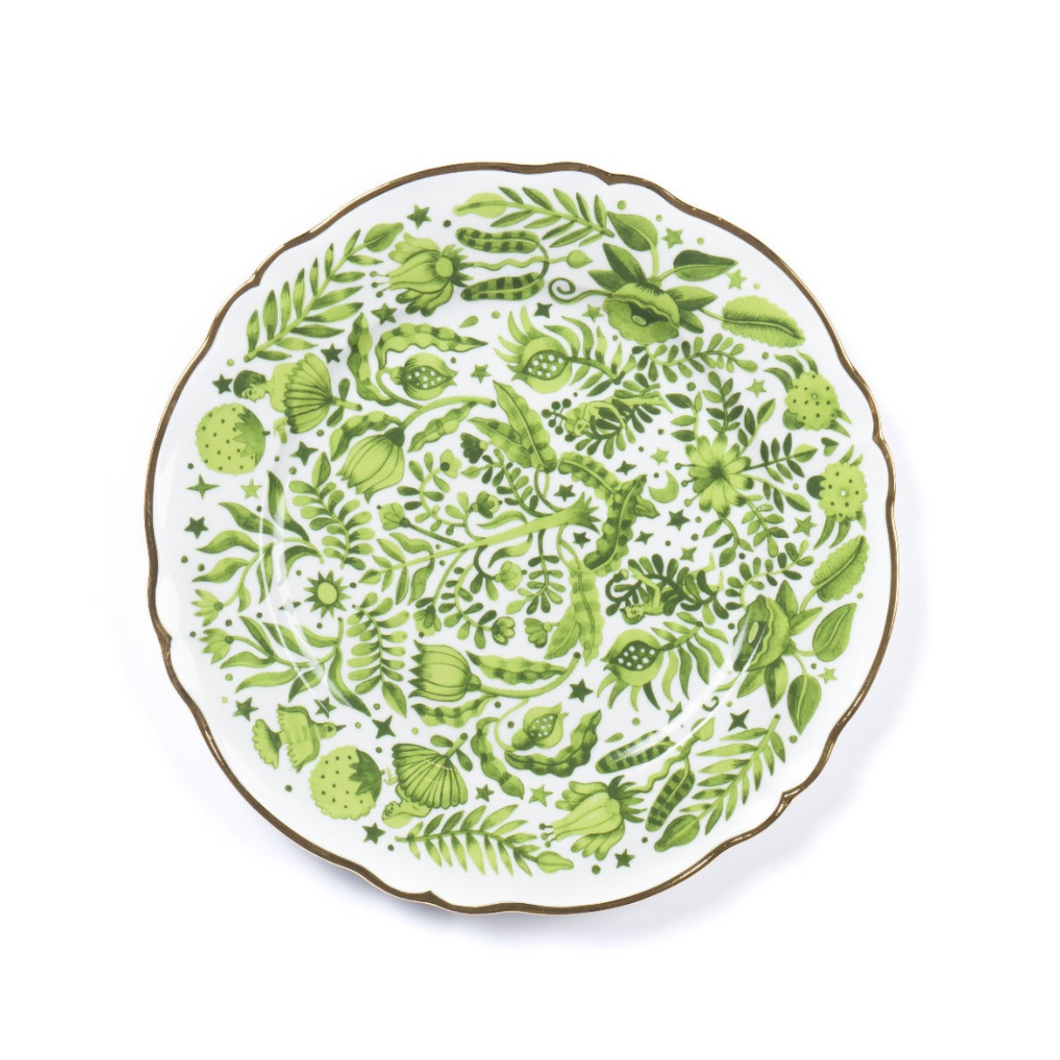 Bitossi Home All Over Green Round Platter