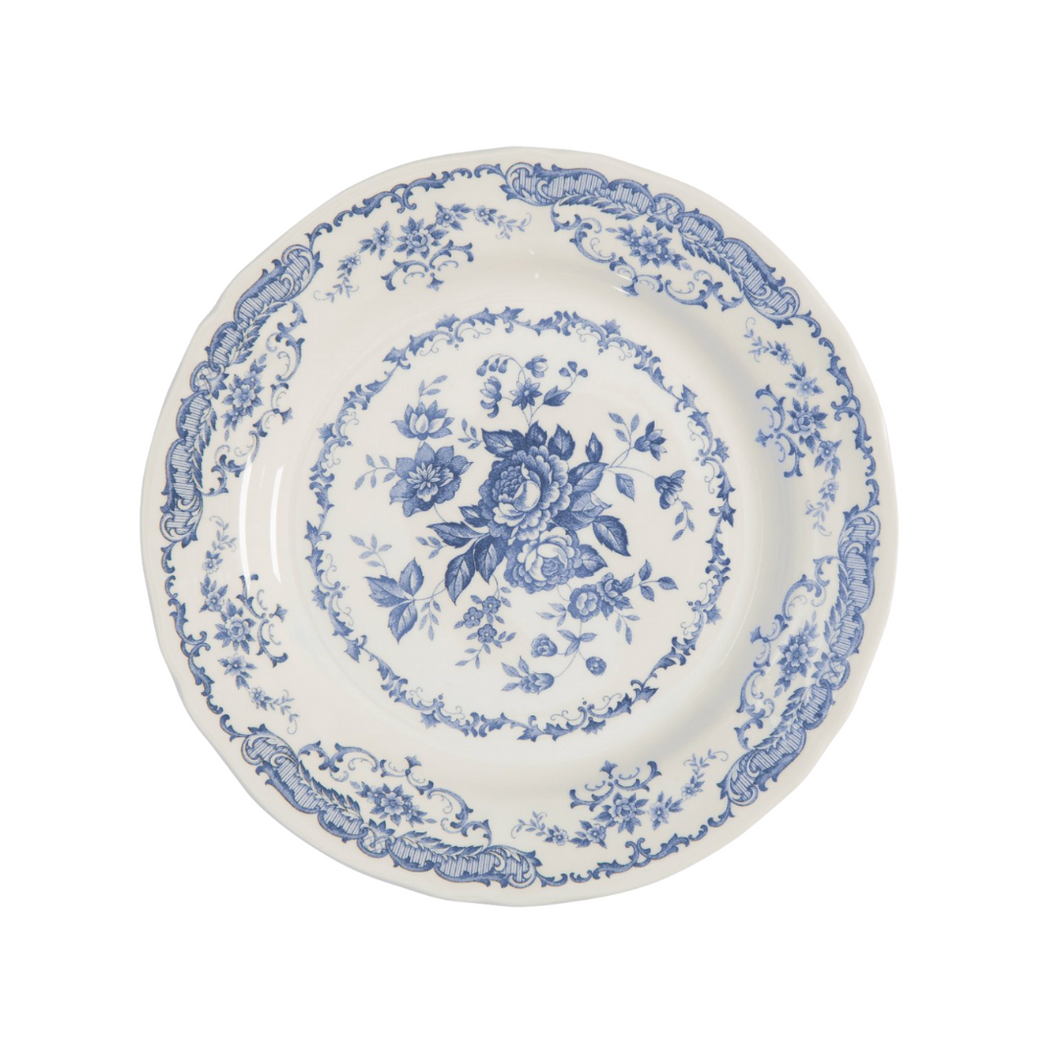 Bitossi Home Rose Collection Blu Round Platter