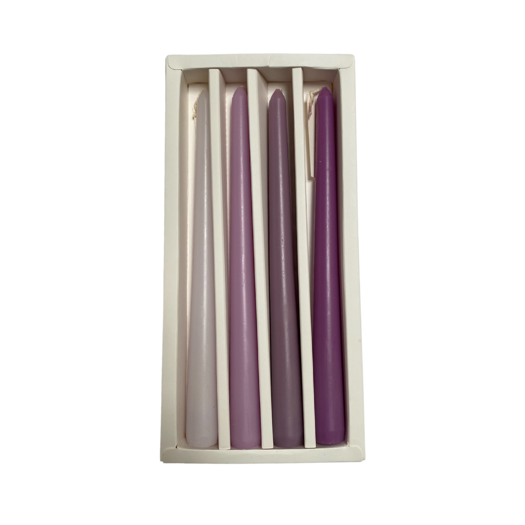 Isabel Candle Set - Ombre Purple