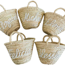 Load image into Gallery viewer, Merci&#39; Handwoven Basket Bag
