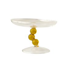 Load image into Gallery viewer, Footed Bubble Display Dish - Yellow
