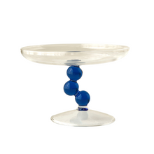 Load image into Gallery viewer, Footed Bubble Display Dish - Blue
