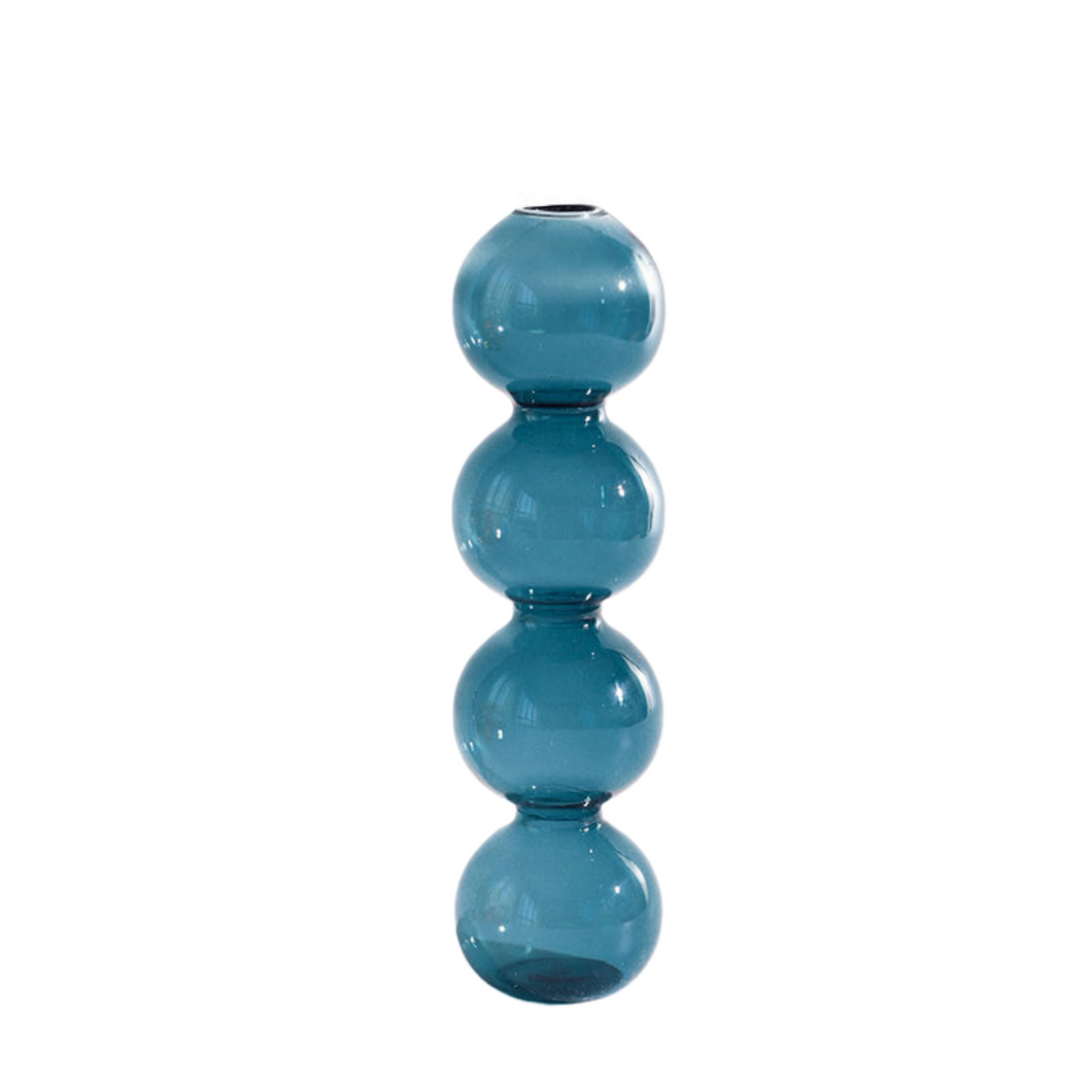 Domingo Bubble Vase Large - Blue