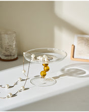 Load image into Gallery viewer, Footed Bubble Display Dish - Yellow
