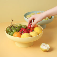 Load image into Gallery viewer, Isabella Pedestal Fruit Bowl - Yellow
