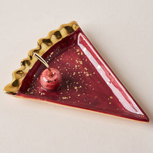 Load image into Gallery viewer, Ceramic Cherry Pie Storage Dish
