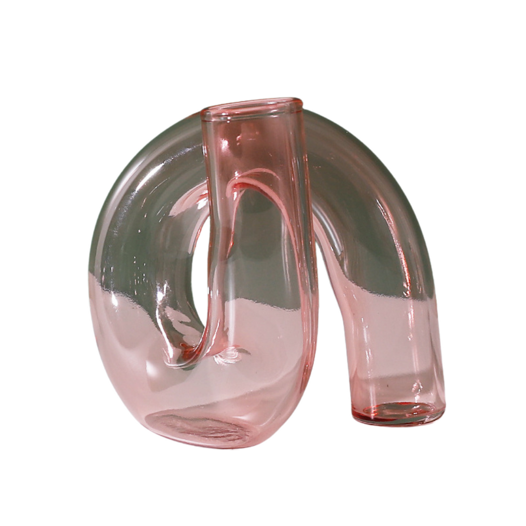 Melia Artful Vase - Pink