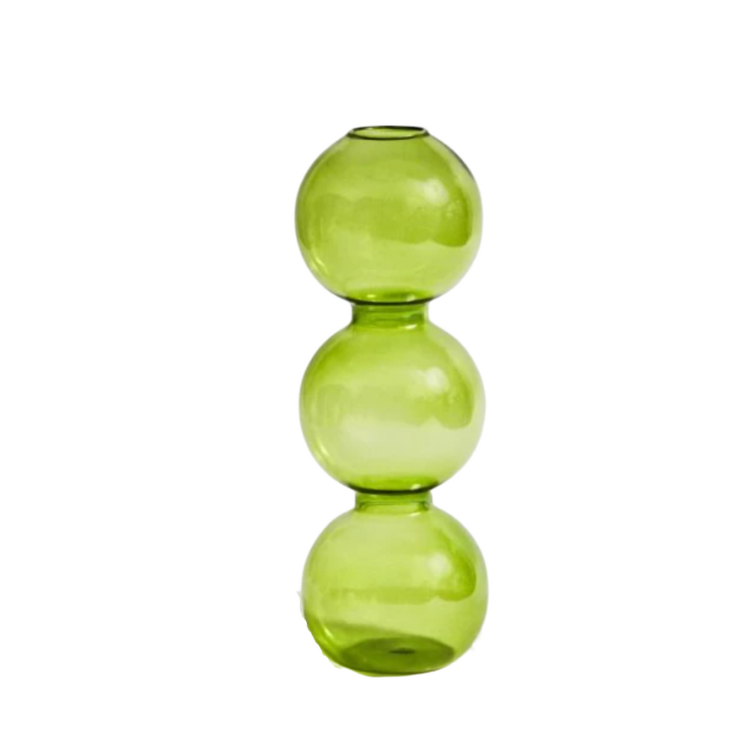 Domingo Bubble Vase Small - Green