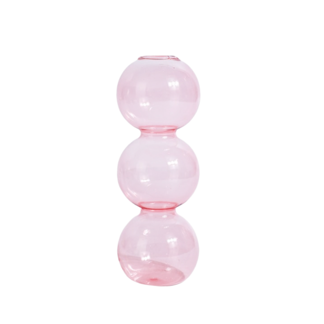 Domingo Bubble Vase Small - Pink