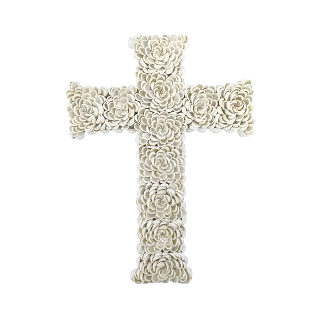 Frangipani Shell Cross