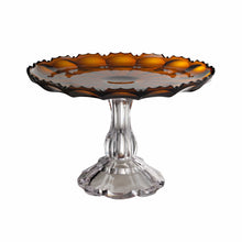 Load image into Gallery viewer, Mario Luca Giusti Girasole Cake Stand Amber
